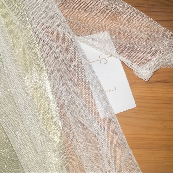 Jessica Simpson gold dress 2T - Picture 4 of 5